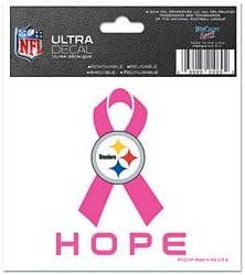 Pittsburgh Steelers Hope Breast Cancer Awareness Ultra Decal