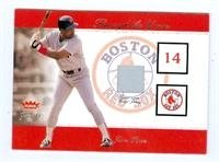 Jim Rice 2002 Fleer Skybox Greats Game Worn Jersey baseball card (Boston Red Sox Hall of Famer) - Mi