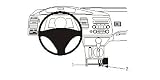 CPH-Brodit Honda Civic Hybrid Brodit ProClip Console mount 2006 - 2009 Fits All Countries - #833810