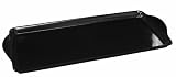 Calypso Basics, 06100, Melmaine Tidbit Tray, Black