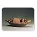 Boat and crew, tomb artefact, Eastern Han.. - Mouse Mat Art247 Highest Quality Natural Rubber Mouse Mats - Mouse Mat