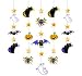 Gruesome Group Hanging Glitter Decoration (Pk5)