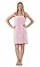 Turquaz Lightweight Knee Length Spa/Bath Waffle Body Wrap with Adjustable Velcro