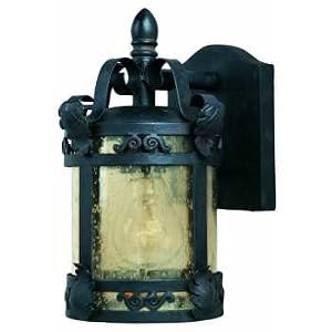 Maxim Lighting 30142ASCF - Aztec 1 Light Outdoor Wall Lantern - 30142ASCF by Maxim Lighting