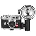 Minox DCC Classic Digital Camera, 5 Megapixel, 4x Digital Zoom, 1.5" LCD Monitor and SD Memory Card with the Minox Flash for the Classic Series Minature Cameras, Guide Number 8, ISO 100.
