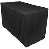 Double Knit Polyester Professional Table Cover, 4 Ft