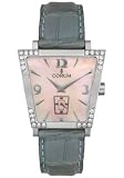 Women's Trapeze Diamond Light Blue Leather