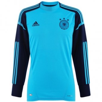 Adidas DFB Deutschland EM Torwarttrikot 2012/2013 BLAU X21253 Grösse: XXL