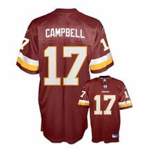 Reebok Washington Redskins Jason Campbell Replica Jersey Extra Large