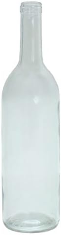 750 ml Clear Glass Claret/Bordeaux Bottles, 12 per case by Midwest Homebrewing Supplies