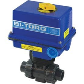 "1-1/2"" 2-Way Cpvc Ball Valve W/ Nema 4 115vac" "1-1/2"" 2-Way Cpvc Ball Valve W/ Nema 4 115vac"