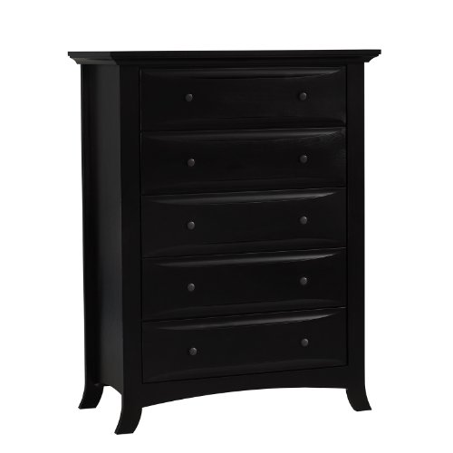 Baby Cache Hudson 5 Drawer Dresser, Espresso Baby Shop