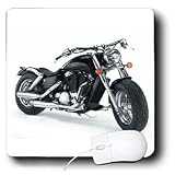 Mouse Pad Picturing Picturing Harley-Davidson Motorcycle
