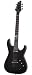 Schecter Blackjack Slim Line Series C-1 Sustainiac 6-String Electric Guitar, Satin Black