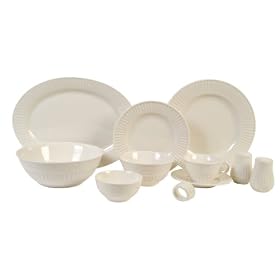Buy Gibson Claremont 46-Piece Fine China Dinnerware Set