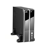 XION 4-in-1 mATX/ITX Slim Desktop Case Combo Kit - 5 in 1 Card Reader, 450W Power Supply, Multimedia K/B, Optical Mouse XON-810PCB-BK - Retail (Black)