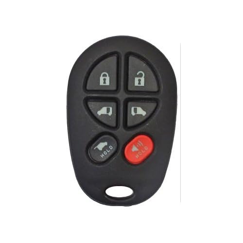 ^ 20042010 Toyota Sienna XLE Six Button Keyless Entry Remote Fob