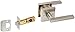 Kwikset 91540-001 Halifax Square Hall/Closet Lever in Satin Nickel by Kwikset