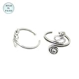 Sterling Silver Unique Design Ear Cuffs