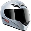 AGV K-3 Silver Full Face Helmet (2XL)