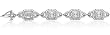 14K White Gold Diamond Bracelet - 3.50 Ct.