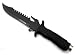 Columbia Designer Edelstahl Jagdmesser "Shadow" Messer Outdoor Knife Matt Schwarz