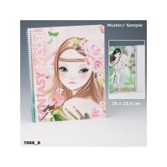 Depesche TopModel Create your Fantasy Model NEUES MALBUCH 7888