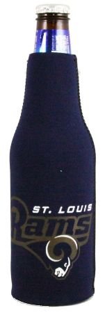 ST LOUIS RAMS BOTTLE SUIT KOOZIE COOZIE COOLER