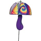 Magic Mushroom Tie Dye Outdoor Lawn Spinner