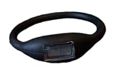 Montre-Unisexe- Sport- Silicone- Noir