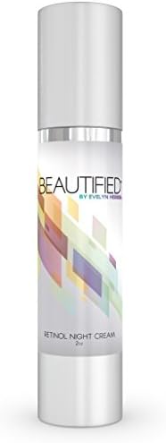 Retinol Night Cream from Beautified by Evelyn Herrera: You Will Love the Feeling You Get Each Time You Use This Antiaging Retinol Face Moisturizer. With Matrixyl and Hyaluronate. Results You will Love