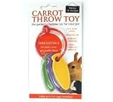 Small N Furry Carrot Throw Toy