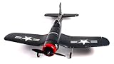 4 Channel Warbird F4U Corsair RTF RC Ready to Fly Electric Airplane Gray Version (Gray Version)
