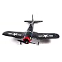 4 Channel Warbird F4U Corsair RTF RC Ready to Fly Electric Airplane Gray Version (Gray Version)