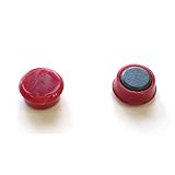ミツヤ カラーマグネット 15mm 赤 20個入 MR-15-RD