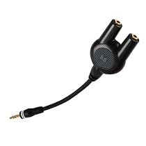 Monster AICYP 200 iSplitter 200 Mini Y-Adapter for iPod w/ Volume Control/Mute (AICYP 200)