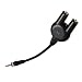 Monster AICYP 200 iSplitter 200 Mini Y-Adapter for iPod w/ Volume Control/Mute (AICYP 200)
