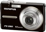 Olympus FE-280 Black Digitalkamera (8 Megapixel)