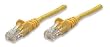 Intellinet, 6 inch (0.5 ft). CAT.5E UTP Patch ethernet Cable with Snagless Molded Boots, Yellow