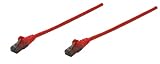 Intellinet Cat6 (UTP) Netzwerk Patchkabel (2x RJ-45, Vergossen) 10 m rot