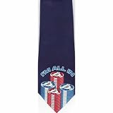 NEW Men Necktie World Poker Tour Chips Novelty Neck Tie