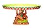 Lime Monkey Cake Plate