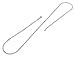Fantom Jewelry Amazing 1mm 925 Sterling Silver Rolo Chain Made in Italy. 20 Inch Silver Necklace with Clasp
