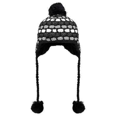 Kjus Snowcat Women's Beanie - In Your Choice of Black and Red