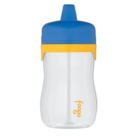 Thermos Foogo Phases Leak Proof Tritan Sippy Cup, 11 Ounce, Blue/Yellow