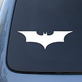 BATMAN BEGINS - Vinyl Decal Sticker #A1076 | Vinyl Color: White