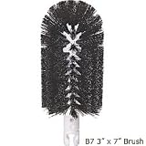 Universal Electric Glass Washer Replacement Brush: 3″W x 9″H