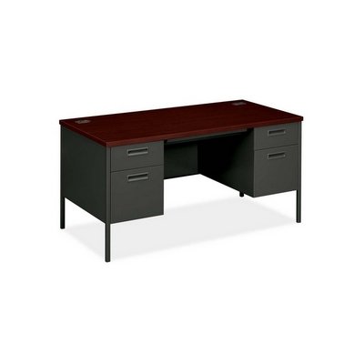 HONP3261NS - Double Pedestal Desk, 60x30x29-1/2, Light Gray