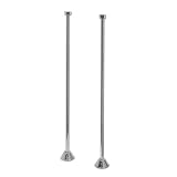 American Bath Factory F1100-CH Supply Lines in Chrome