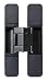 Sugatsune HES3D-E190BL-UL 3-Way Adjustable Invisible Concelaed Hinge - Black